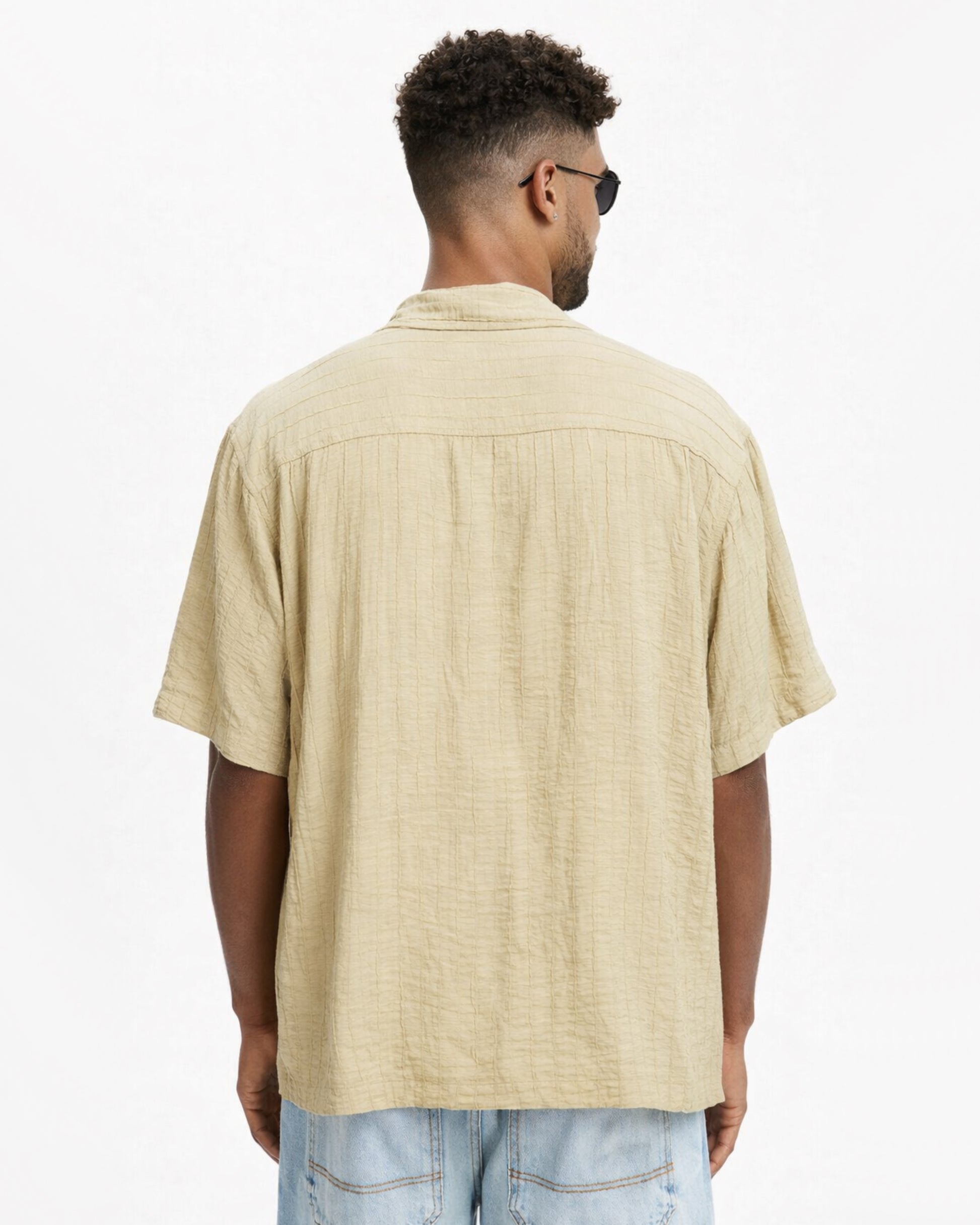Box Fit Short Sleeve Shirt 2 (Fatigue Dobby)
