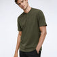 Performance Band-Collar Henley (Dark Green)