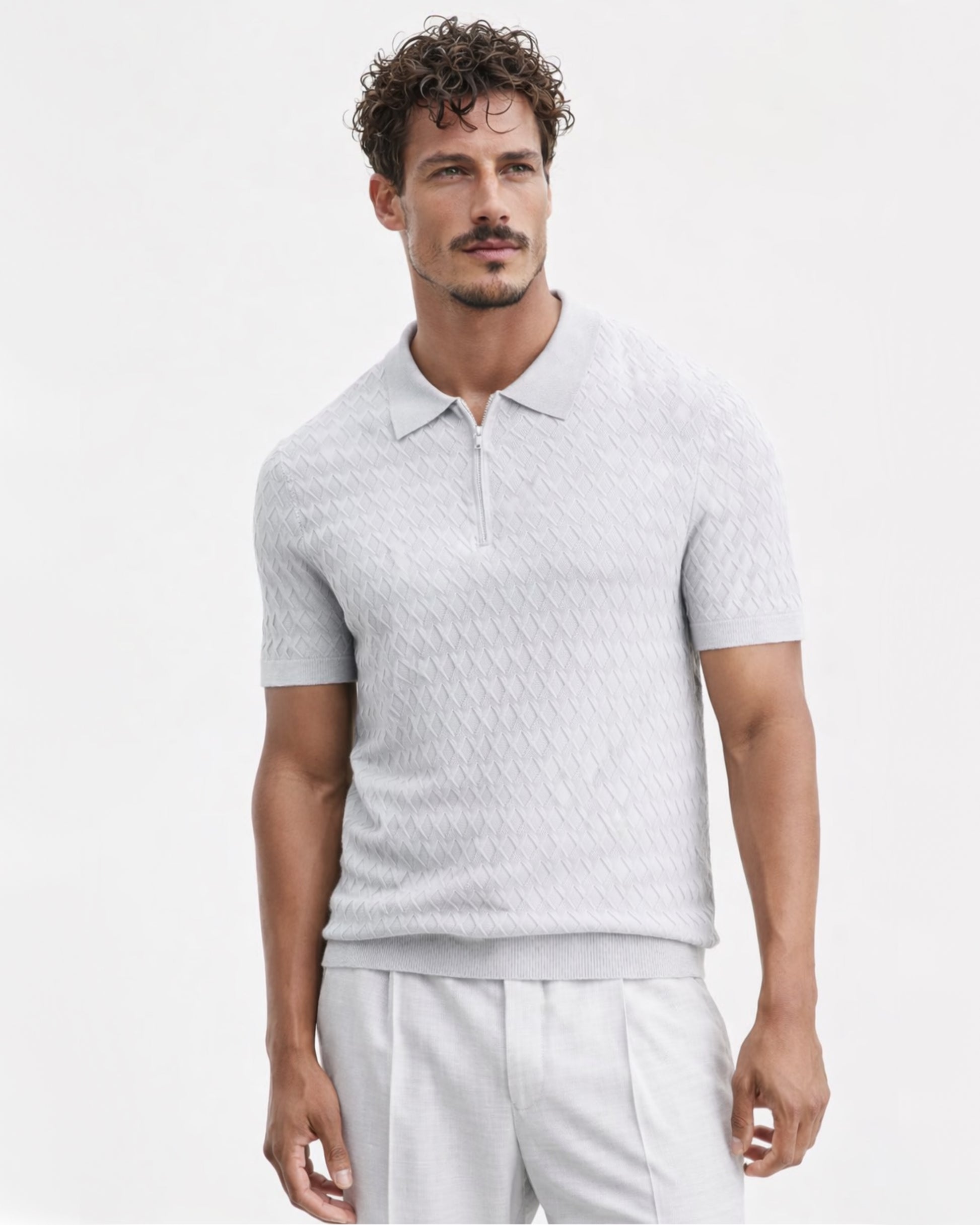 Short Sleeve 3 (Gray Whisper)